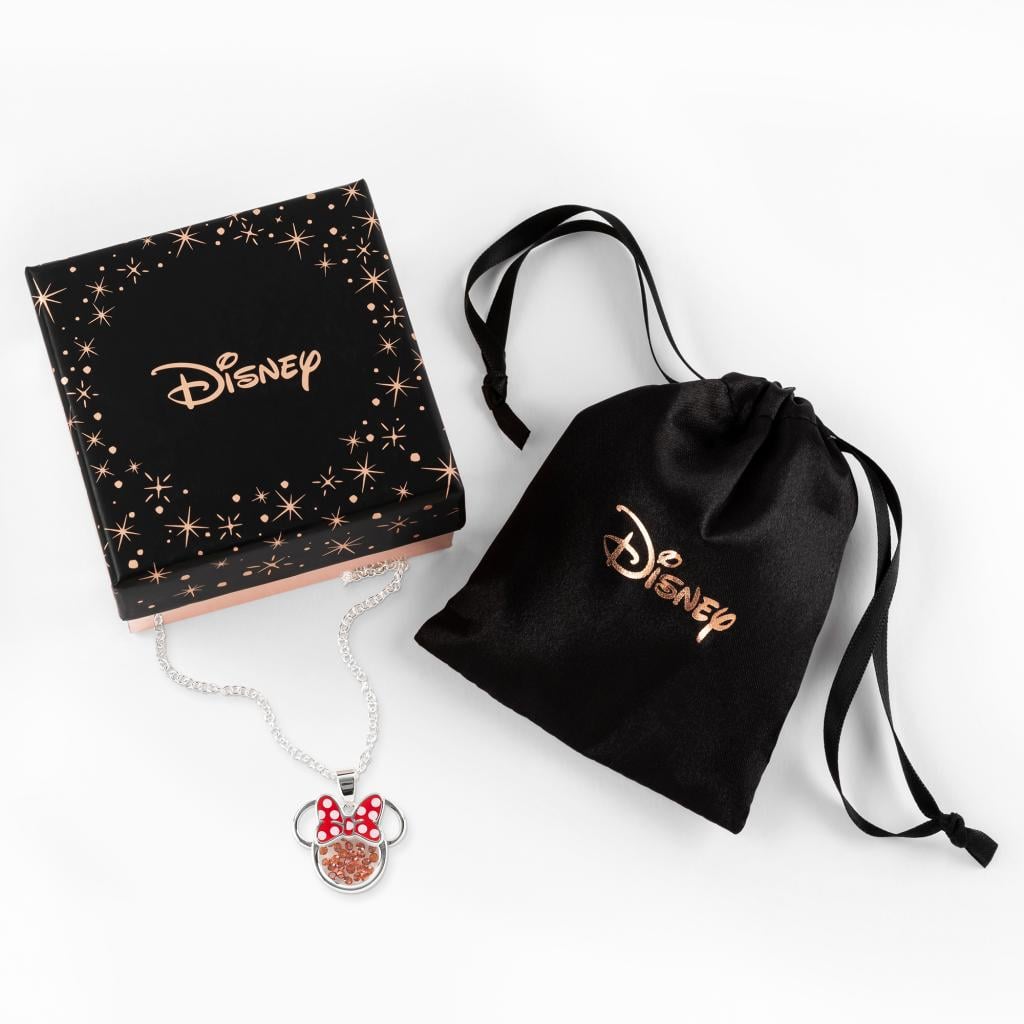 MINNIE - Collier Anniversaire en Laiton Plaqué Argent - Janvier