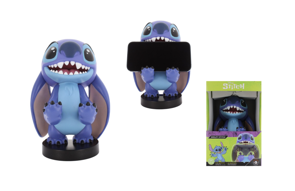 STITCH - Smiley - Support Manette & Portable - 20cm