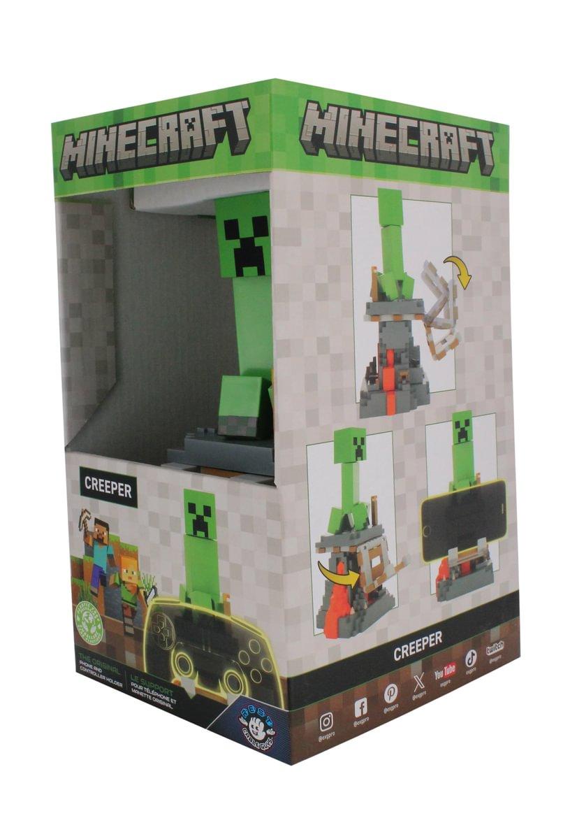 MINECRAFT - Creeper - Support Manette & Portable - 20cm