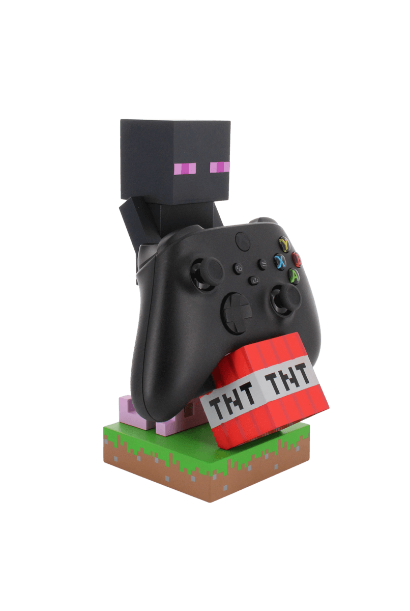 MINECRAFT - Enderman - Support Manette & Portable - 20cm