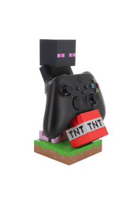 MINECRAFT - Enderman - Support Manette & Portable - 20cm