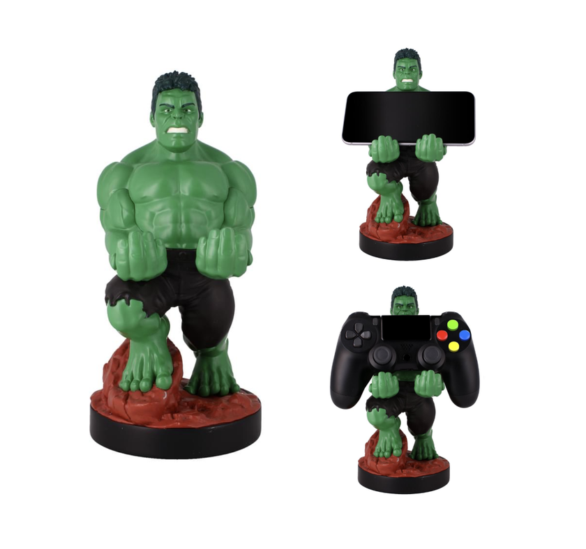 MARVEL - Hulk - Support Manette & Portable - 20cm