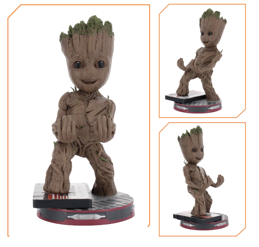 GROOT - Smiley - Support Manette & Portable - 20cm