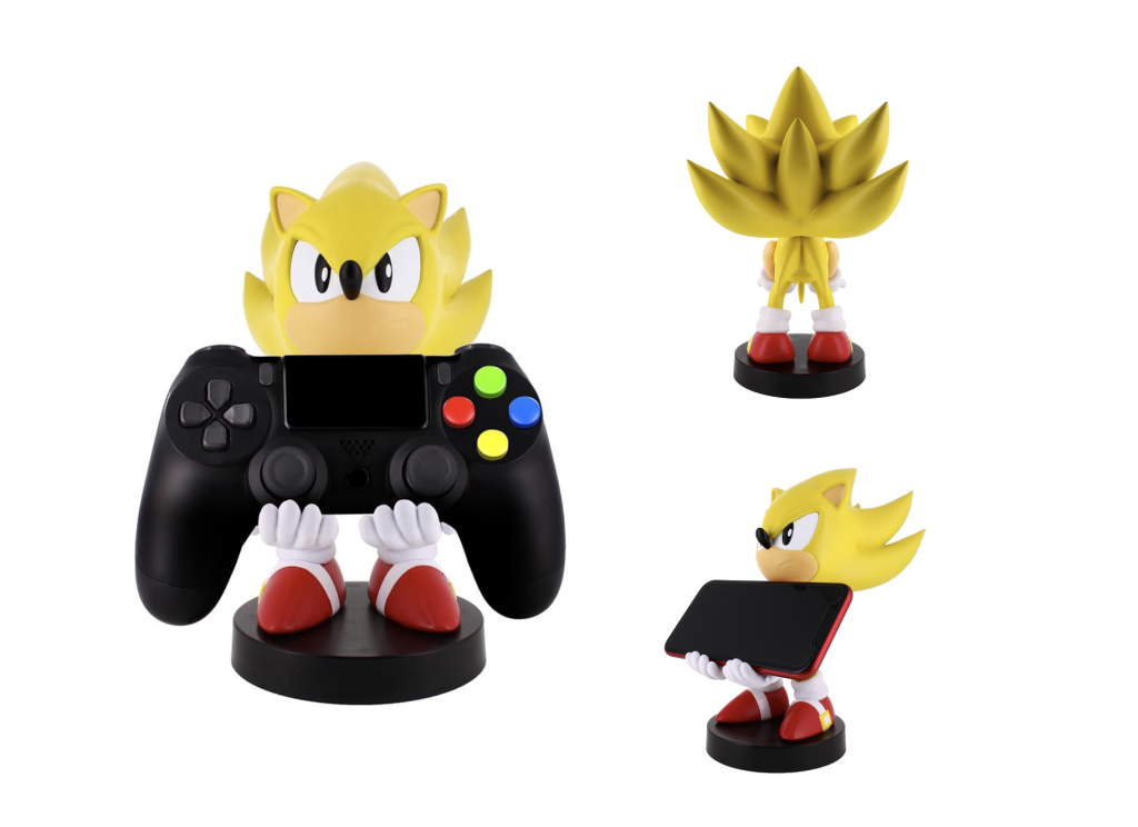 SONIC - Super Sonic - Support Manette & Portable - 20cm