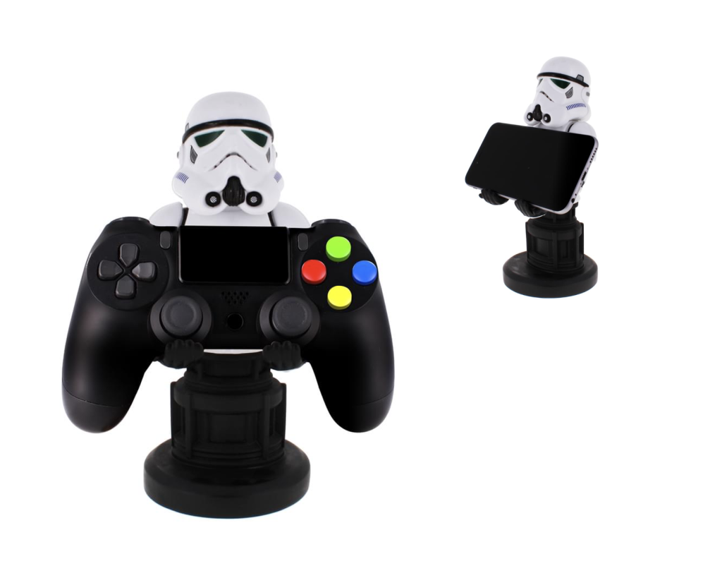 STAR WARS - Stormtrooper - Support Manette & Portable - 20cm