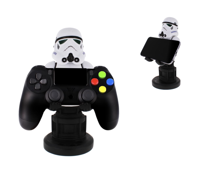 STAR WARS - Stormtrooper - Support Manette & Portable - 20cm
