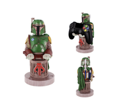 MANDALORIAN - Boba Fett - Support Manette & Portable - 20cm