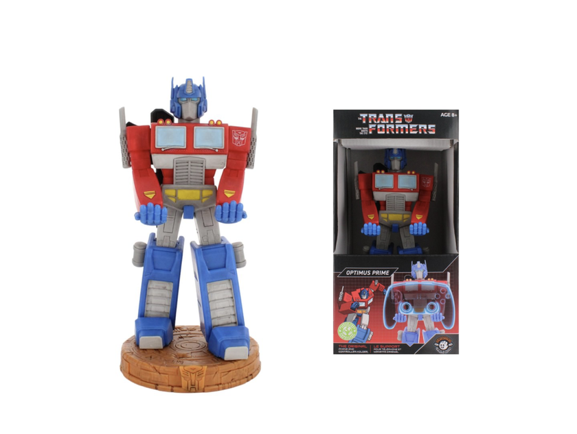 TRANSFORMERS - Optimus Prime - Support Manette & Portable - 20cm