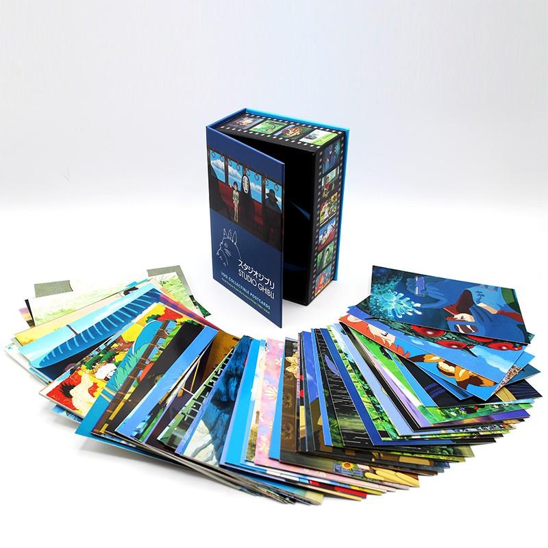 STUDIO GHIBLI - Coffret 100 cartes postales de collection