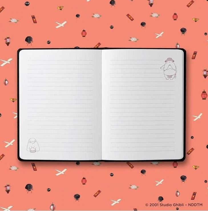LE VOYAGE DE CHIHIRO - No Face - Carnet Feutrine 16.1x21.6x2.9cm