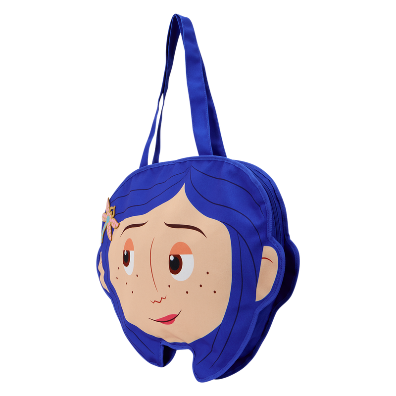 CORALINE - Oversize Canvas Tote Bag LoungeFly