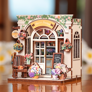 MINI BOOK NOOK KIT - DIY- Boutique de fleur - Avec Aimants