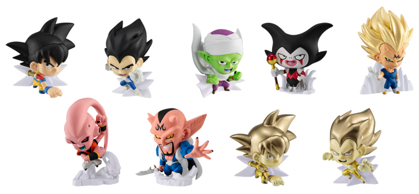 DRAGON BALL DAIMA - Assortiments 12 Figurines Super Warrior 5cm