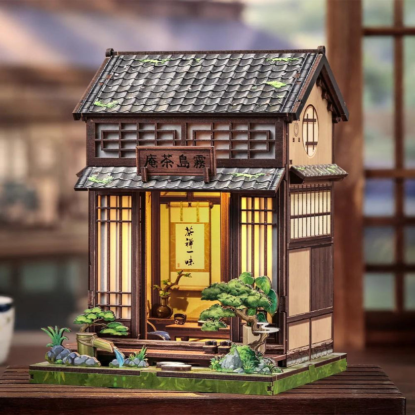 BOOK NOOK KIT - DIY - Kirishima Cha-an - 145pc + Eclairage LED