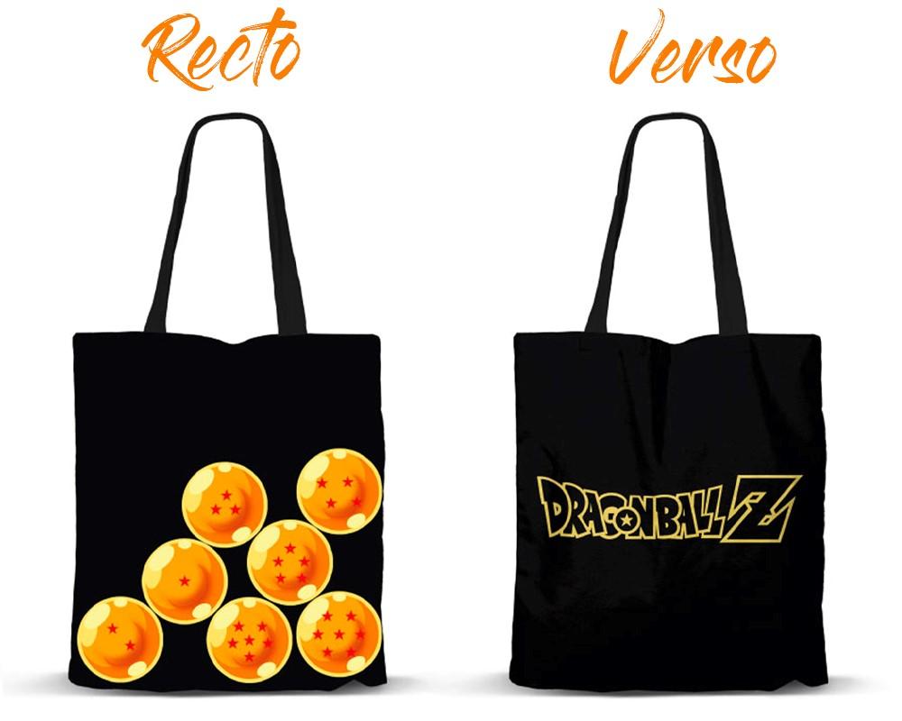 DRAGON BALL Z - 7 Boules de Cristal - Tote Bag Premium '40x33x1cm'