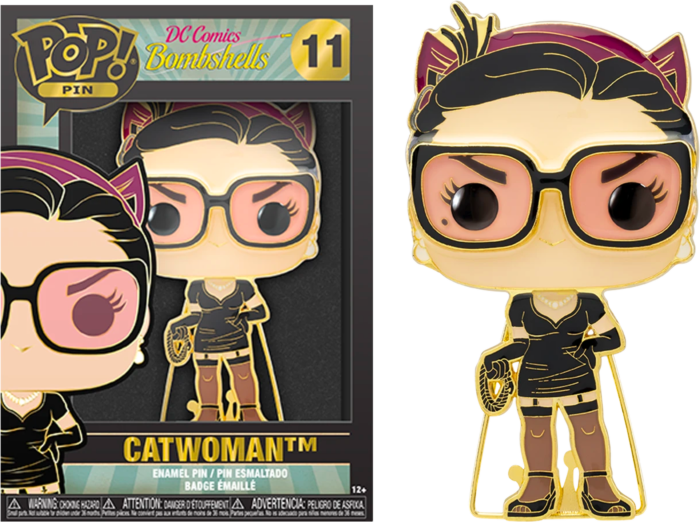 DC COMICS - Pop Large Enamel Pin N° 11 - Catwoman