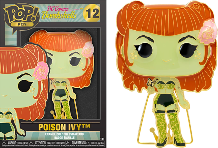 DC COMICS - Pop Large Enamel Pin N° 13 - Poison Ivy