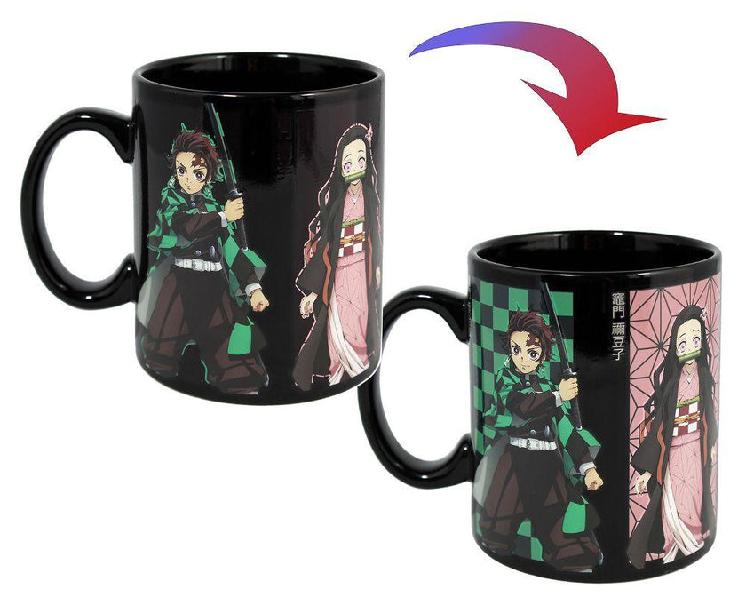 DEMON SLAYER - Groupe - Mug XL thermoréactif 473mL