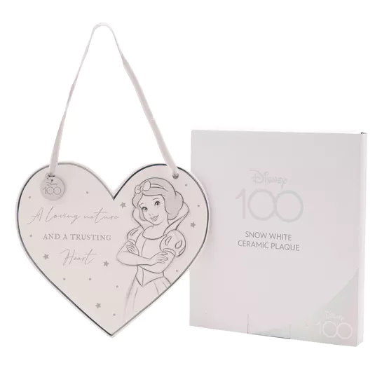 DISNEY - Blanche Neige - Plaque Décorative en Céramique