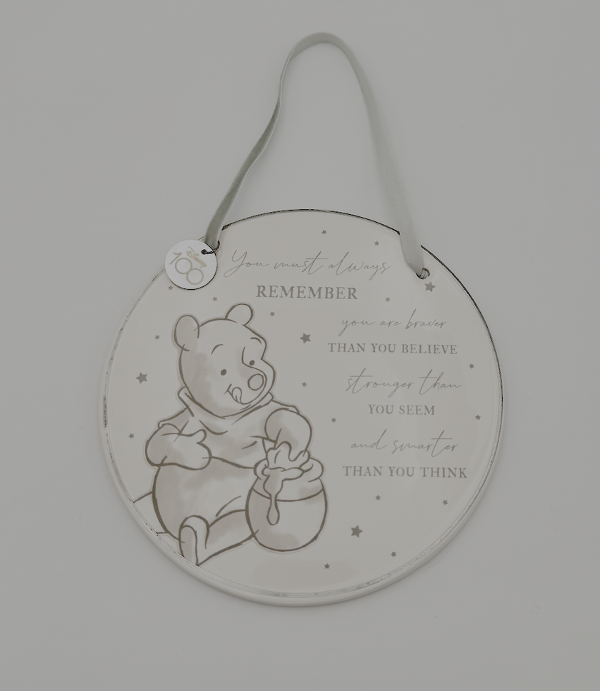 DISNEY - Winnie - Plaque Décorative en Céramique