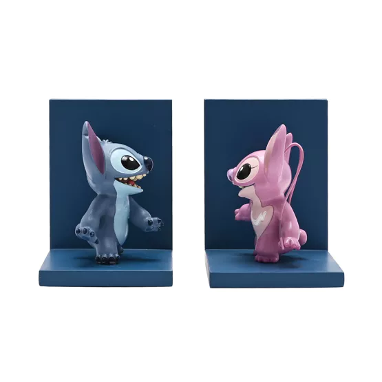 STITCH & ANGEL - Serre-Livres 3D