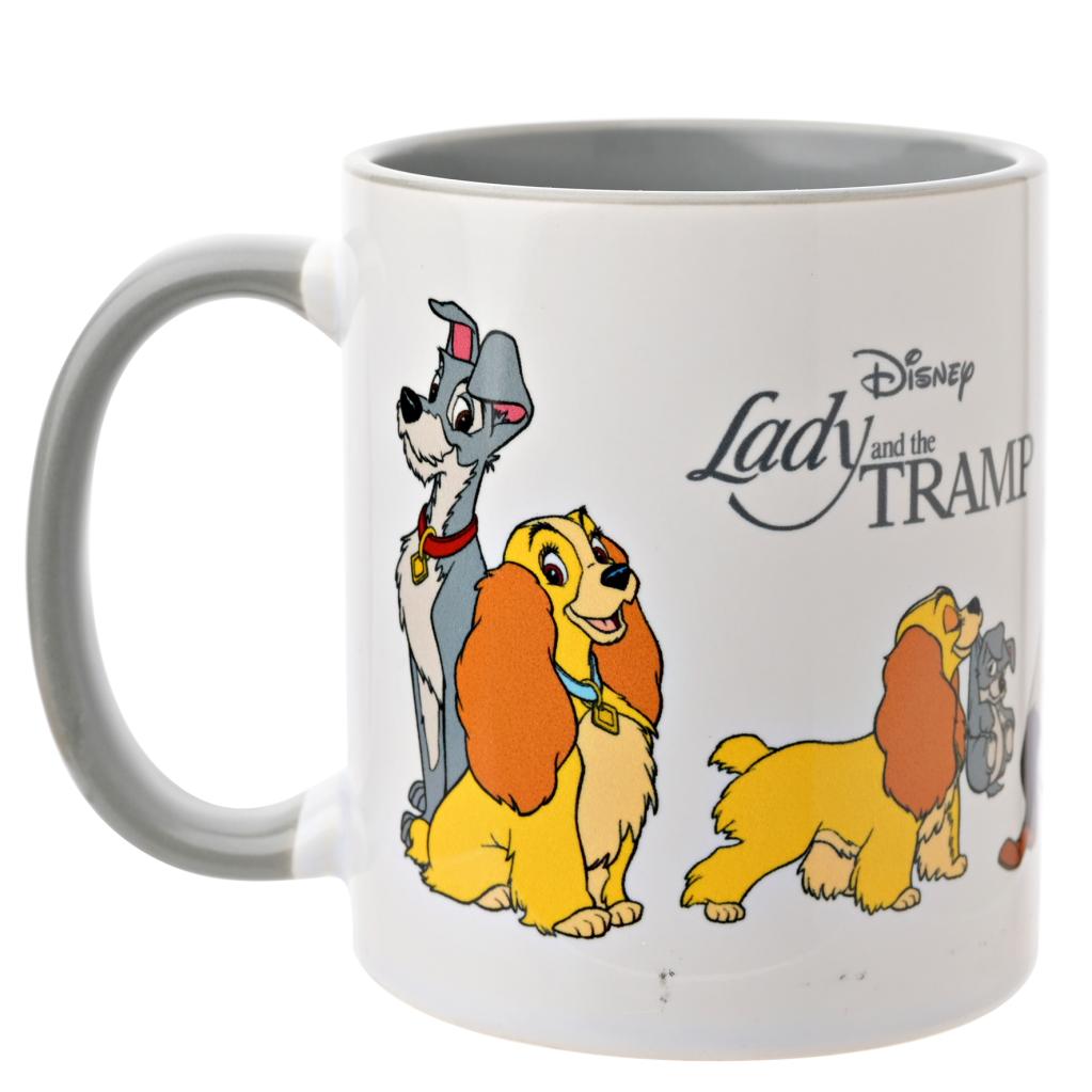 DISNEY - La Belle & Le Clochard - Mug Interieur Coloré - 325ml