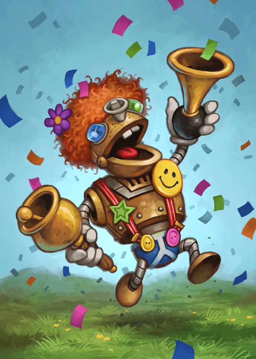 HEARTHSTONE - Magnetic Metal Poster 31x21 - Annoy-o-Tron