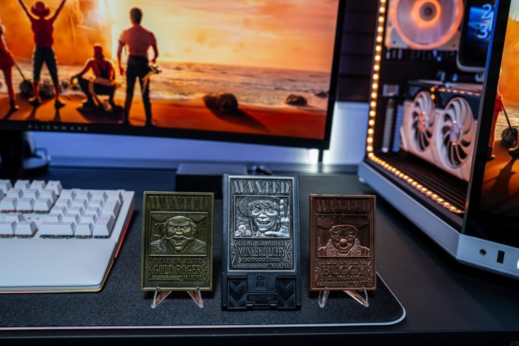 ONE PIECE - Starter Pack de 3 Digiplates + Support interchangeable