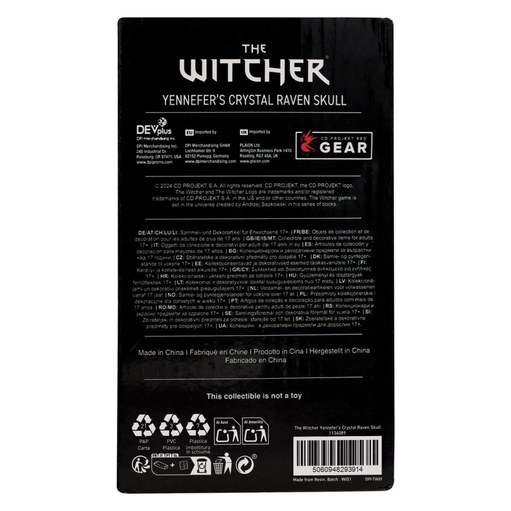 THE WITCHER 3 - Crystal Skull - Replica Edition Limitée