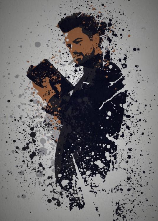 PC SPLATTER - Magnetic Metal Poster 45X32 - Preach