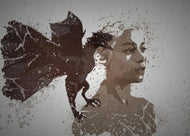 PC SPLATTER - Magnetic Metal Poster 45X32 - Mother of Dragons