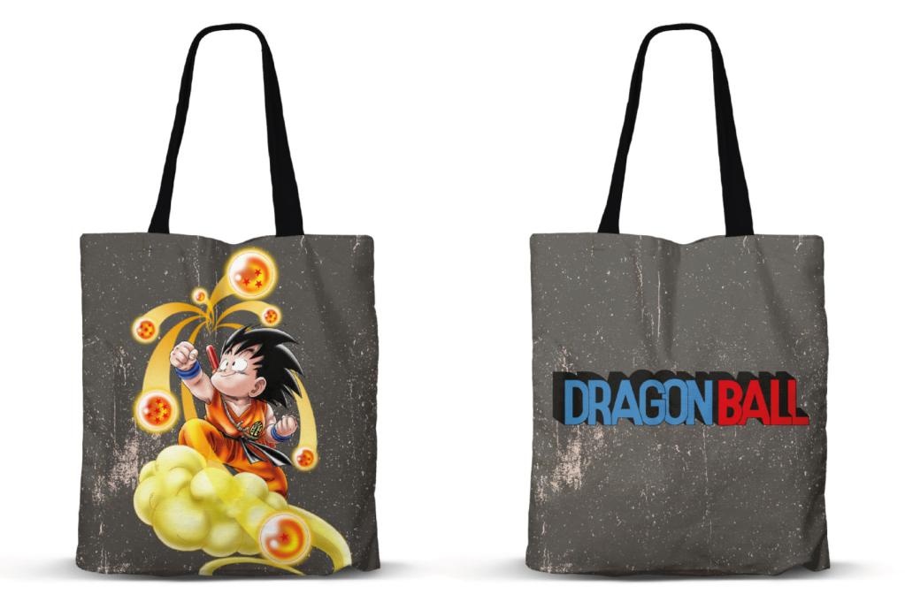 DRAGON BALL - Goku sur Nimbus - Tote Bag Premium '40x33x1cm'
