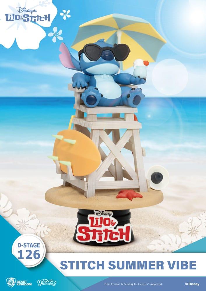 LILO & STITCH - Stitch Summer Vibe - Diorama D-Stage 16.4cm