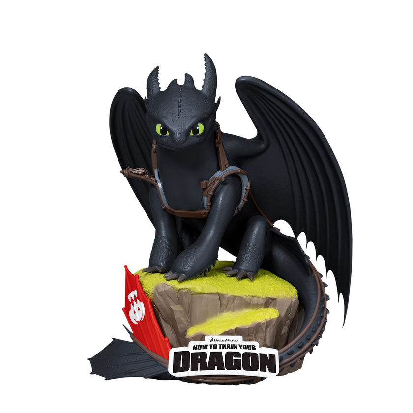 DRAGONS - Krokmou - Diorama D-Stage 15cm