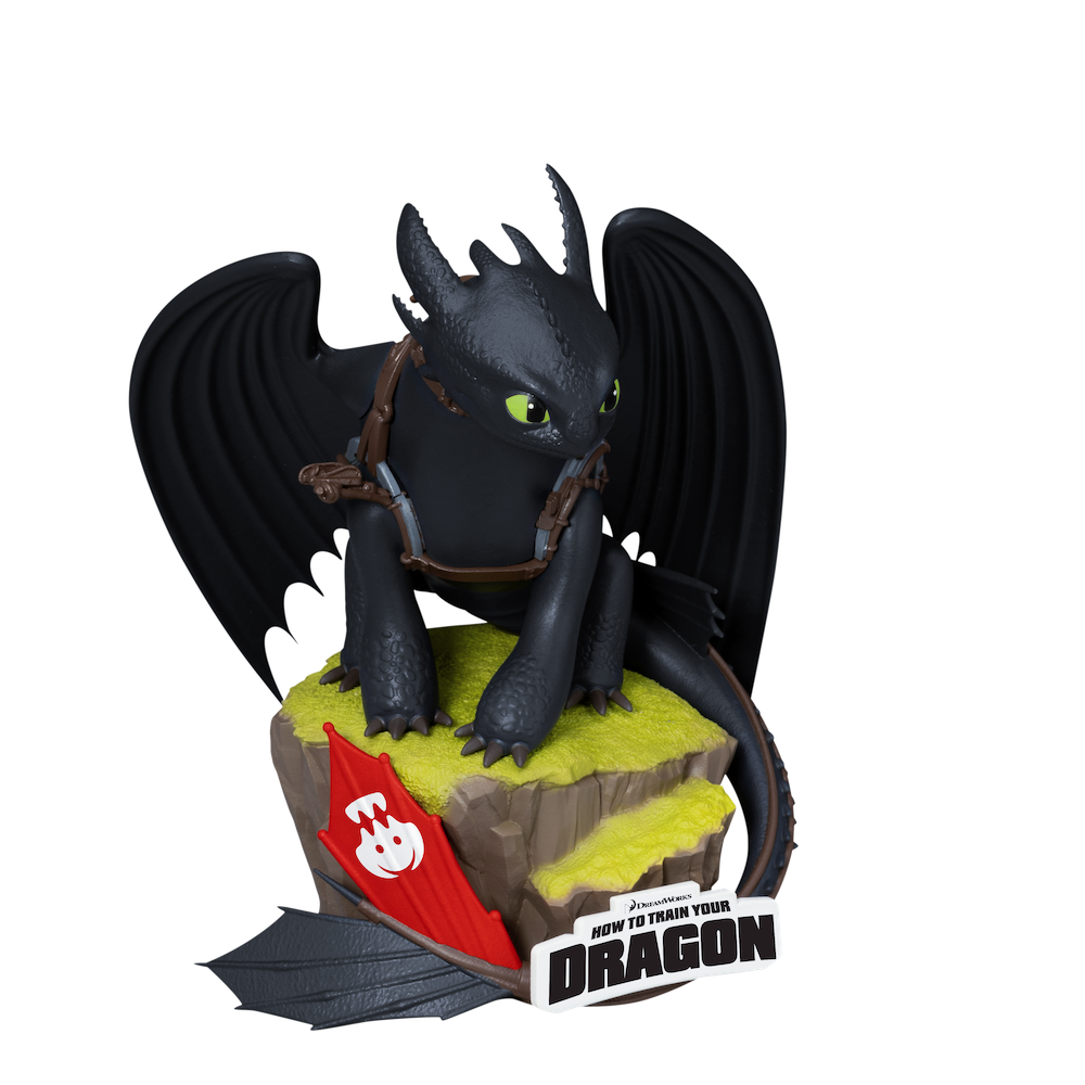 DRAGONS - Krokmou - Diorama D-Stage 15cm