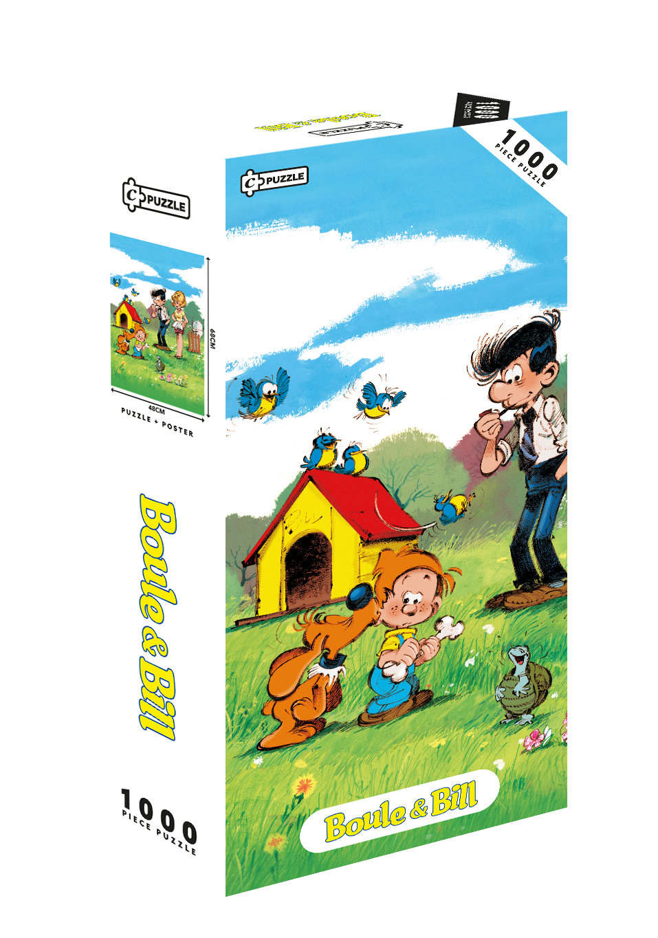 BOULE ET BILL - Poster + Puzzle 1000pcs