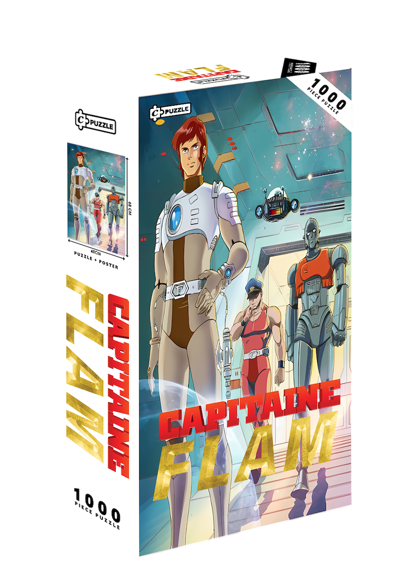 CAPITAINE FLAM - Poster + Puzzle 1000pcs
