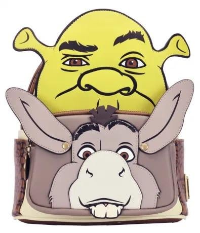 SHREK - Shrek & Ane - Mini Sac à Dos LoungeFly