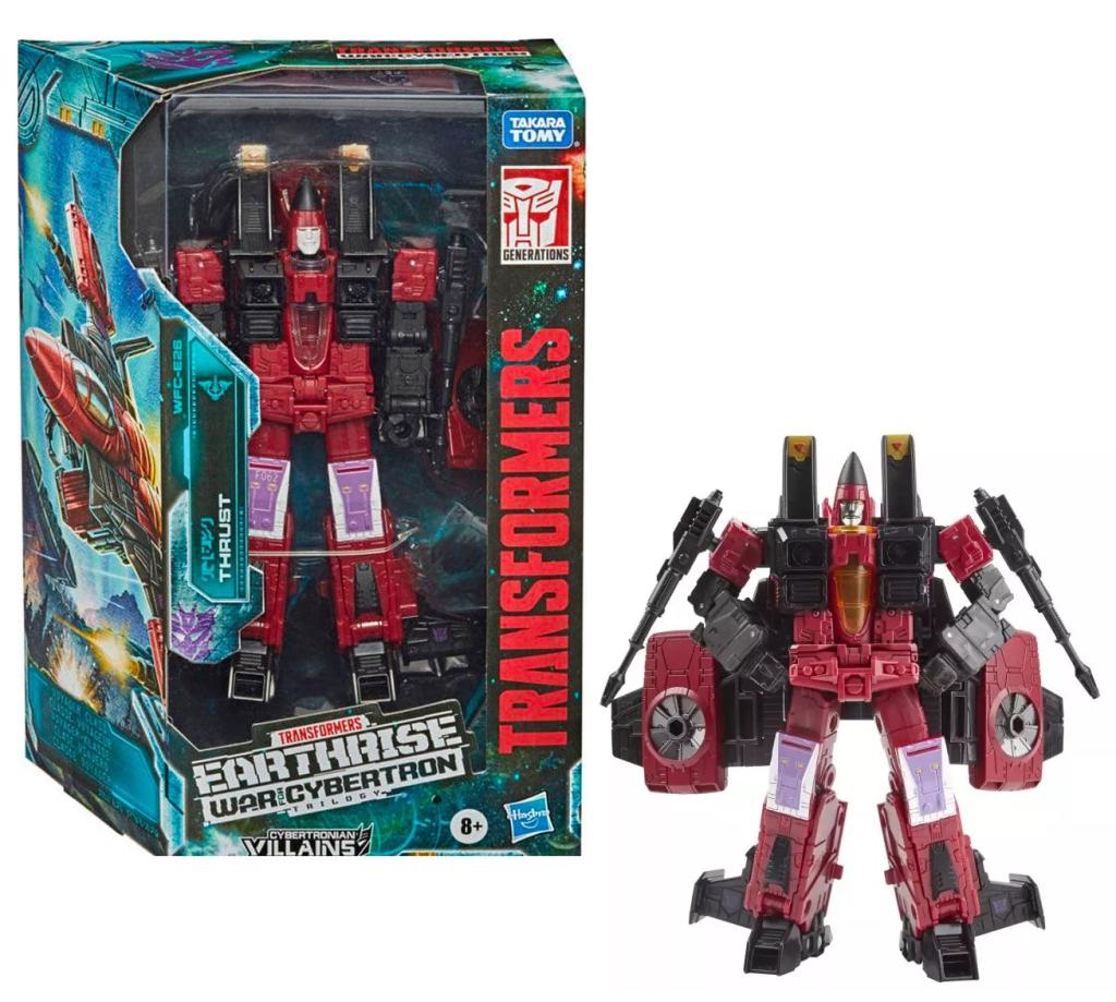 TRANSFORMERS - Thrust - Figurine War for Cybertron Earthrise 18cm