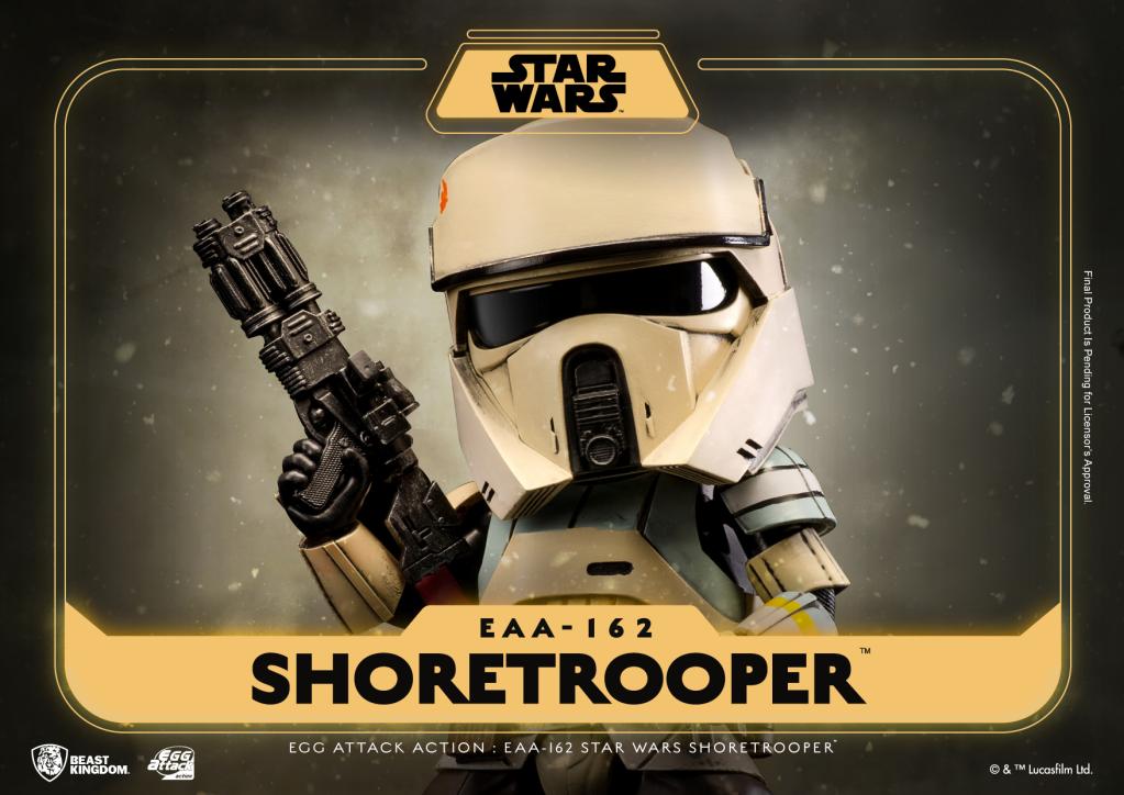 STAR WARS - Shoretrooper - Figurine Egg Attack Action 16.5cm