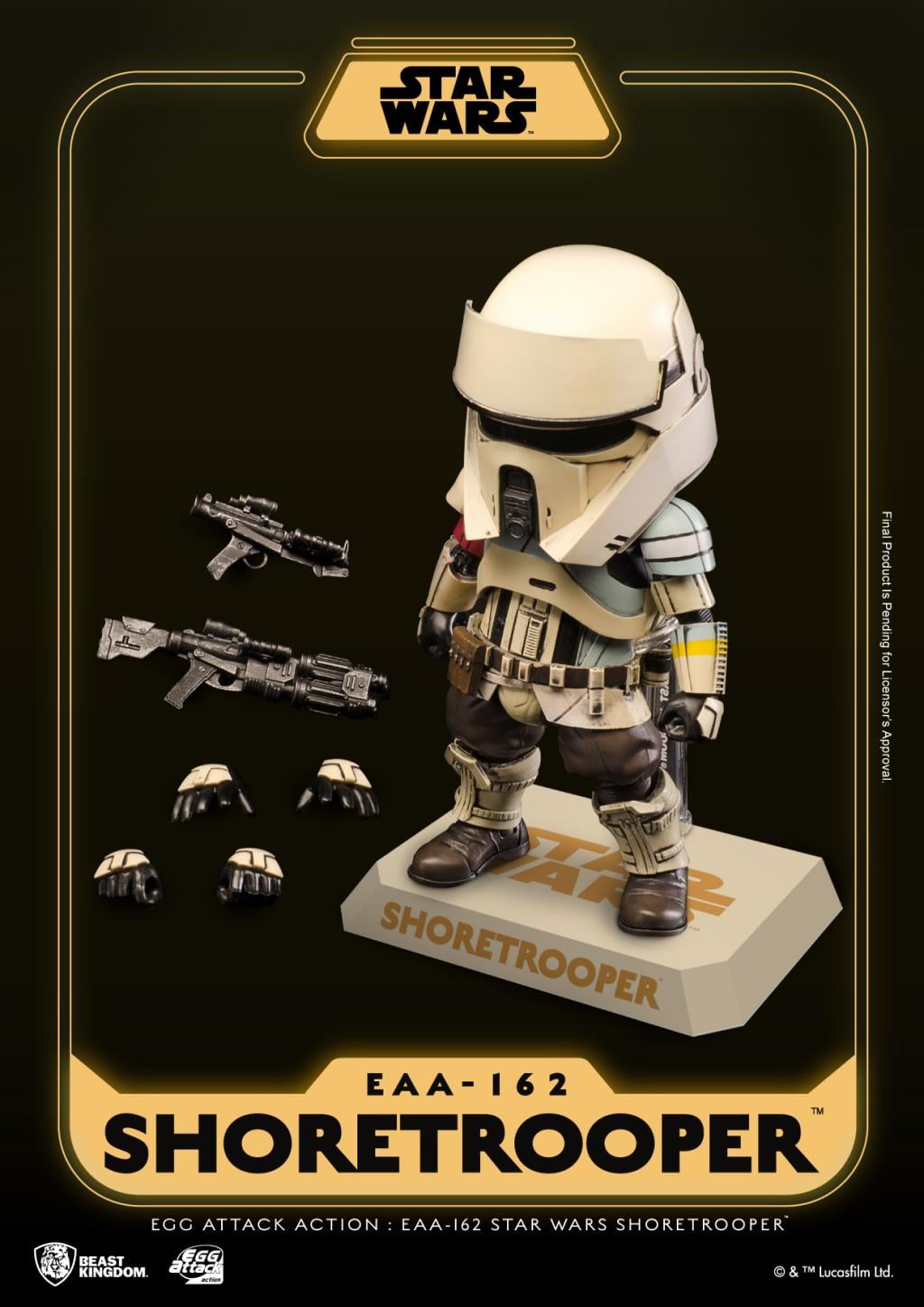 STAR WARS - Shoretrooper - Figurine Egg Attack Action 16.5cm