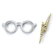 HARRY POTTER - Harry - Carte de Voeux avec Pin's