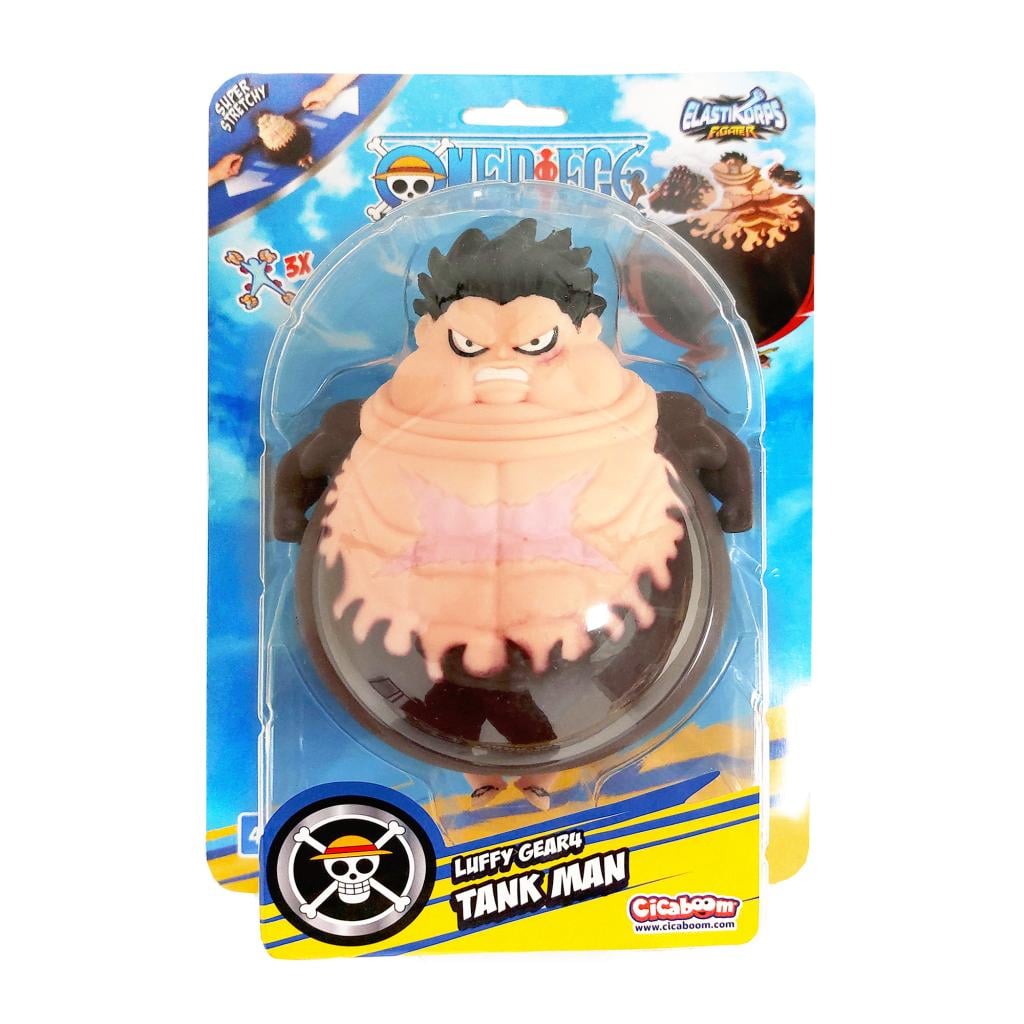 ONE PIECE - Luffy "Tankman" - Figurine Elastikorps 13cm