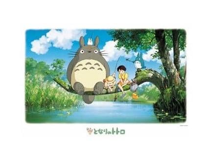 MON VOISIN TOTORO - Will Totoro catch a fish - Puzzle 1000P