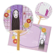 LE VOYAGE DE CHIHIRO - No Face avec fleur - Eventail & Enveloppe