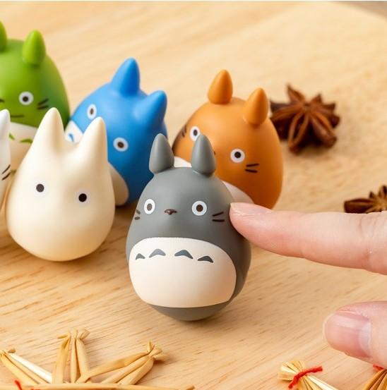 MON VOISIN TOTORO - Assortiment 6 Figurines Roly-Poly 5cm