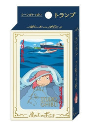 GHIBLI - Ponyo sur la Falaise - Jeu de cartes à jouer (54 cartes)