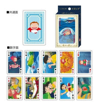 GHIBLI - Ponyo sur la Falaise - Jeu de cartes à jouer (54 cartes)