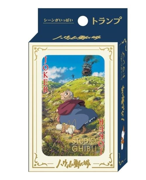 GHIBLI - Le Château ambulant - Jeu de cartes à jouer (54 cartes)