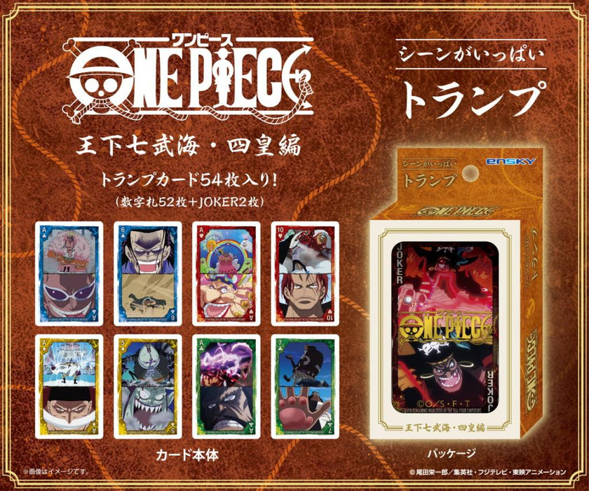 ONE PIECE-7 warlords of the Sea and 4 Emperors-Cartes à jouer "Normal"